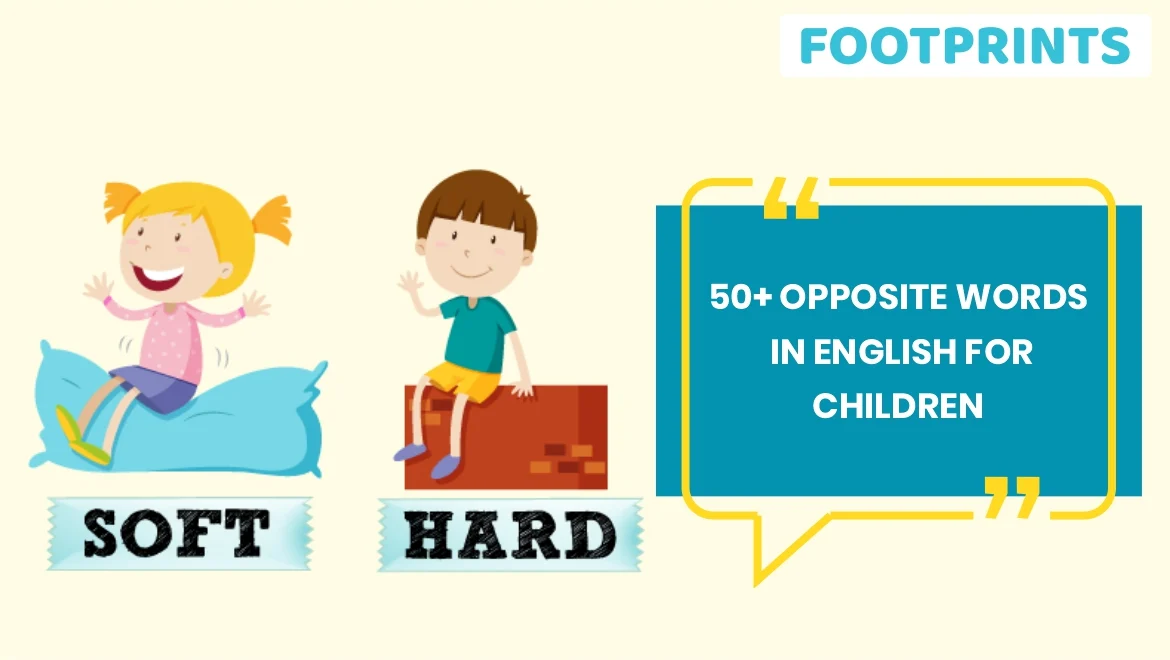 Opposite Words in English for Children