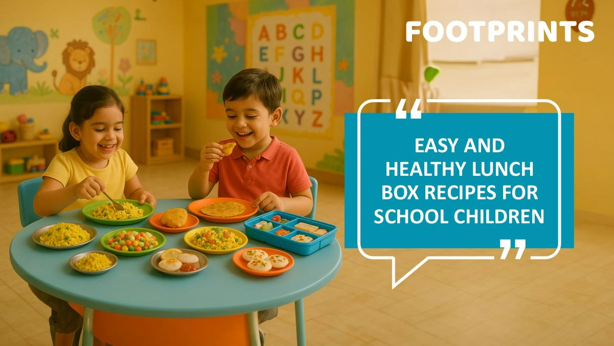 Easy and Healthy Lunch Box Recipes for School Children
