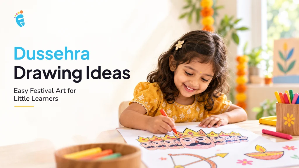 Dussehra Drawing Ideas for Children